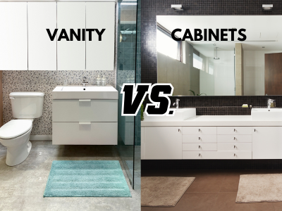 Bathroom Vanity vs Bathroom Cabinets