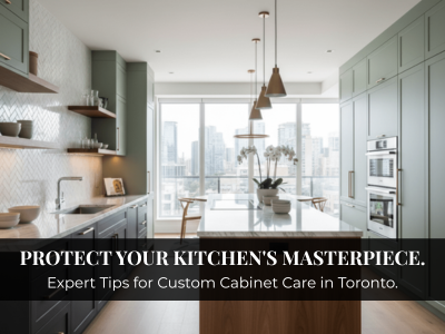 Kitchen Cabinet Maintenance: Caring for Your Custom Cabinets in Toronto