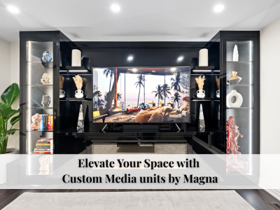 Elevate Your Space with a Custom Media Unit