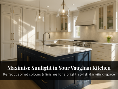 Vaughan kitchen cabinet colours for sunlight