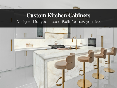 Custom kitchen cabinets crafted for North York homes