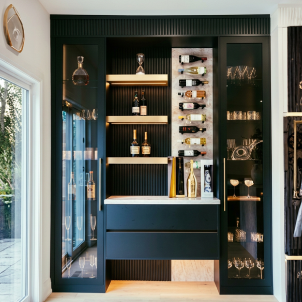 Custom home bar cabinets by Magna Custom home bar cabinets by Magna