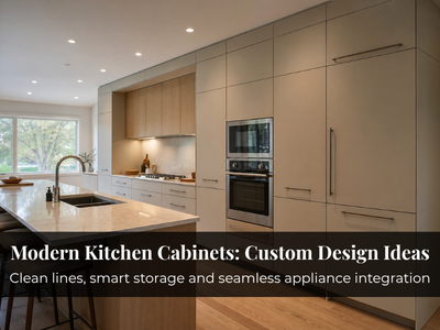 Modern Kitchen Cabinet Design for Toronto Homes